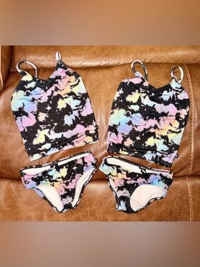 Pixielane EUC size 6 swim tankinis (2 available)